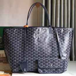 [홍콩명품,GOYARD] 고야드 25SS 로고 Reversible Anjou 라지 토트백 핸드백 (네이비), BGM5324, MD, 홍콩명품가방,명품쇼핑몰,크로스백,핸드백,구매대행