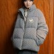 [홍콩명품.MONCLER] 몽클레어 25SS 로고 여성 다운 패딩 자켓 (그레이), BM23457, MC, 레플리카의류,미러급사이트
