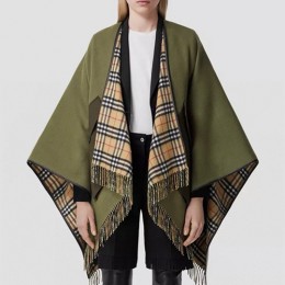 [홍콩명품.Burberry] 버버리 25SS 로고 체크패턴 리버서블 스카프 머플러 (카라멜-카키), ET3187, 홍콩명품의류,구매대행,온라인명품