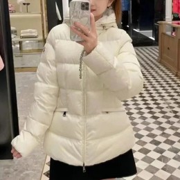 [홍콩명품.MONCLER] 몽클레어 25SS 로고 여성 Avoce 후드 다운 패딩 자켓 (2컬러), BM23573, KB, 레플리카의류,미러급사이트