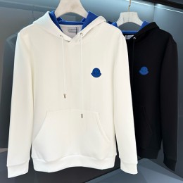 [홍콩명품.MONCLER] 몽클레어 25SS 로고 자수 후드 티셔츠 (2컬러), BM23634, HH, 레플리카의류,미러급사이트