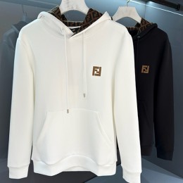 [홍콩명품,FENDI] 펜디 25SS 로고 자수 후드 티셔츠 (2컬러), BM23635, HH, 레플리카의류,미러급사이트