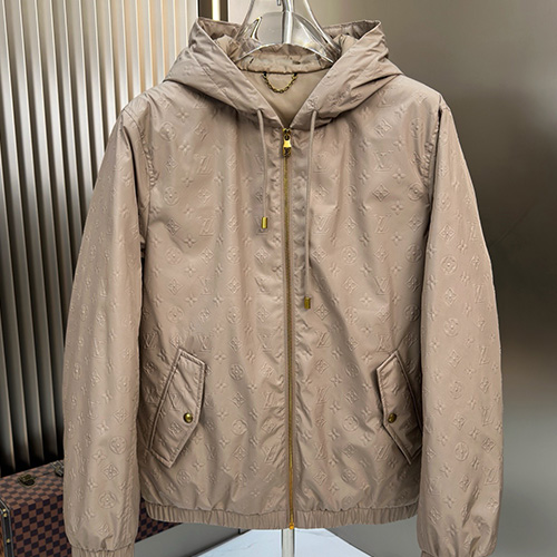 [홍콩명품.LOUIS VUITTON] 루이비통 25SS 로고 모노그램 다운 패딩 후드 윈드브레이커 자켓 (2컬러), BM23680, HH, 레플리카의류,미러급사이트
