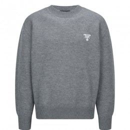 [홍콩명품,PRADA] 프라다 25SS 로고 자수 캐시미어 니트 스웨터 (2컬러), BM23703, KK, 레플리카의류,미러급사이트