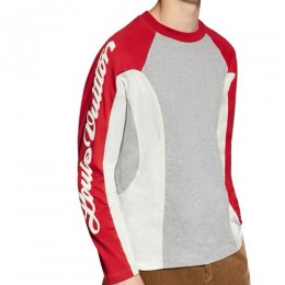 [홍콩명품.LOUIS VUITTON] 루이비통 25SS 로고 자수 긴팔 티셔츠 1AJCED (그레이), BM23709, KK, 레플리카의류,미러급사이트