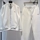 [홍콩명품.Loro Piana] 로로피아나 25SS 로고 자수 집업 자켓 + 조거 팬츠 바지 상하의 세트 (2컬러), BM23786, HH, 레플리카의류,미러급사이트