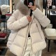 [홍콩명품.MONCLER] 몽클레어 25SS 로고 여성 Laichefur 구스다운 후드 패딩 자켓 (화이트), BM23841, PG, 레플리카의류,미러급사이트