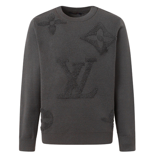 [홍콩명품.LOUIS VUITTON] 루이비통 25SS 로고 모노그램  니트 스웨터 (2컬러), BM23917, S1F, 레플리카의류,미러급사이트
