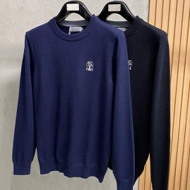 [가격문의][홍콩명품.Brunello Cucinelli ] 브루넬로 쿠치넬리 25SS 로고 니트 스웨터 (2컬러), BM23930, 레플리카의류,미러급사이트