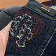 [가격문의][홍콩명품.Chrome Hearts] 크롬하츠 25SS 로고 크로스 데님 팬츠 진 청바지, BM23934, 레플리카의류,미러급사이트