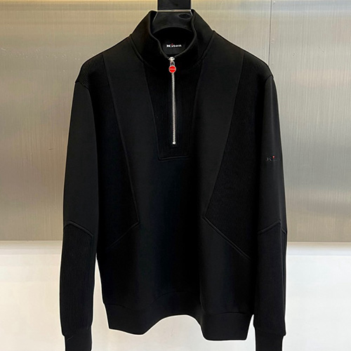 [가격문의][홍콩명품, KITON] 키톤 25SS 로고 하프지퍼 터틀넥 맨투맨 티셔츠 (4컬러), BM23942, 레플리카의류,미러급사이트