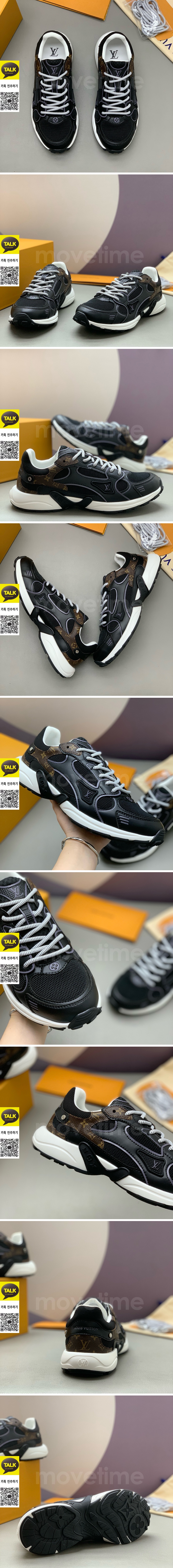 [가격문의][홍콩명품.LOUIS VUITTON] 루이비통 25SS 로고 남여 OLYMPIA 스니커즈 운동화 1AHOEX (블랙), SE5873, PMD, 명품스니커즈,운동화,구두,로퍼,하이탑,신발