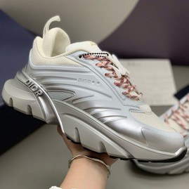 [가격문의][홍콩명품,Christian Dior] 디올 25SS 로고 B44 스니커즈 운동화 (실버), SE5876, PMD, 명품스니커즈,운동화,구두,로퍼,하이탑,신발