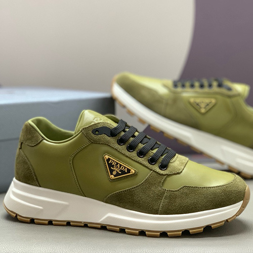 [가격문의][홍콩명품,PRADA] 프라다 25SS 삼각로고 Prax 스니커즈 운동화 (그린), SE5880, PMD, 명품스니커즈,운동화,구두,로퍼,하이탑,신발