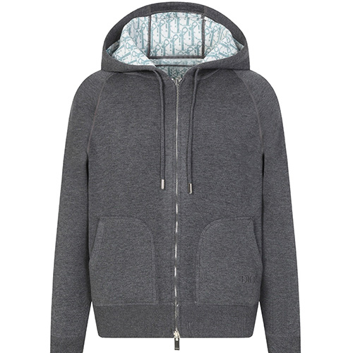 [홍콩명품,Christian Dior] 디올 25SS 로고 자수 오블리크 후드 집업 자켓 (2컬러), BM23963, G5, 레플리카의류,미러급사이트