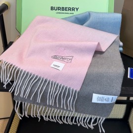 [홍콩명품.Burberry] 버버리 25SS 로고 185-30 캐시미어 스카프 머플러 (핑크-그레이), ET3235, BR, 홍콩명품의류,구매대행,온라인명품