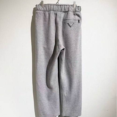 [홍콩명품,PRADA] 프라다 25SS 로고 울 캐시미어 조거 팬츠 바지 (2컬러), BM23995, X2, 레플리카의류,미러급사이트