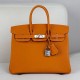 [가격문의][홍콩명품.Hermes] 에르메스 25SS 로고 Birkin25 토트백 핸드백 (오렌지-은장), BGM5375, BDA, 홍콩명품가방,명품쇼핑몰,크로스백,핸드백,구매대행