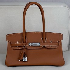 [홍콩명품.Hermes] 에르메스 25SS 로고 Shoulder Birkin29 토트백 핸드백 (브라운-은장), BGM5376, BDA, 홍콩명품가방,명품쇼핑몰,크로스백,핸드백,구매대행