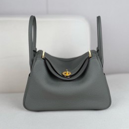 [가격문의][홍콩명품.Hermes] 에르메스 25SS 로고 Lindy26 토트백 핸드백 (그레이-금장), BGM5379, BDA, 홍콩명품가방,명품쇼핑몰,크로스백,핸드백,구매대행