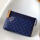 [홍콩명품.LOUIS VUITTON] 루이비통 25SS 로고 모노그램 소프트 여행 파우치 M26828 (블루), BGM5412, GU2, 홍콩명품가방,명품쇼핑몰,크로스백,핸드백,구매대행