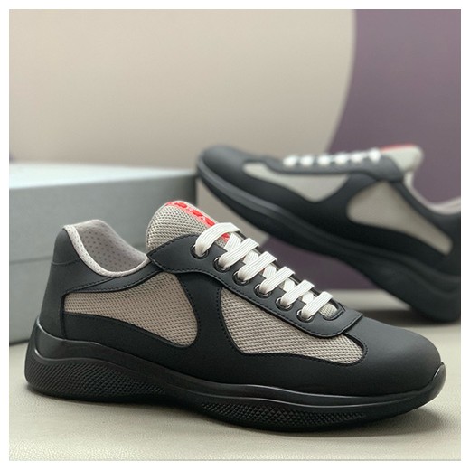 [홍콩명품,PRADA] 프라다 25SS 로고 레더 가죽 스니커즈 운동화 (블랙), SE5898, PMD, 명품스니커즈,운동화,구두,로퍼,하이탑,신발