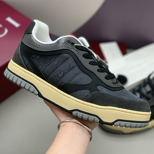 [홍콩명품.Gucci] 구찌 25SS 로고 RE-WEB 스니커즈 운동화 (블랙), SE5917, PMD, 명품스니커즈,운동화,구두,로퍼,하이탑,신발