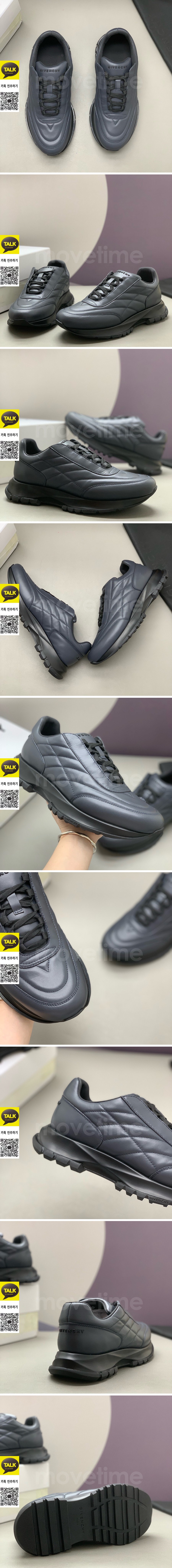 [홍콩명품.GIVENCHY] 지방시 25SS 로고 레더 가죽 스니커즈 운동화 (네이비), SE5929, PMD, 명품스니커즈,운동화,구두,로퍼,하이탑,신발