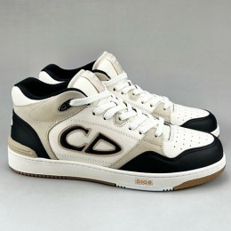 [홍콩명품,Christian Dior] 디올 25SS 로고 남여 B57 스니커즈 운동화 (블랙-베이지-화이트), SE5936, S3, 명품스니커즈,운동화,구두,로퍼,하이탑,신발