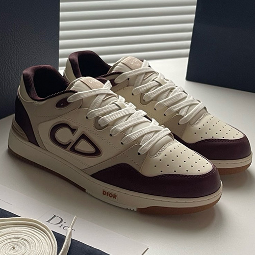[홍콩명품,Christian Dior] 디올 25SS 로고 남여 B57 스니커즈 운동화 (브라운-베이지-아이보리), SE5944, S3, 명품스니커즈,운동화,구두,로퍼,하이탑,신발