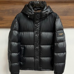 [홍콩명품,FENDI] 펜디 25SS 로고 후드 구스다운 패딩 자켓 (2컬러), BM24218, HH, 레플리카의류,미러급사이트