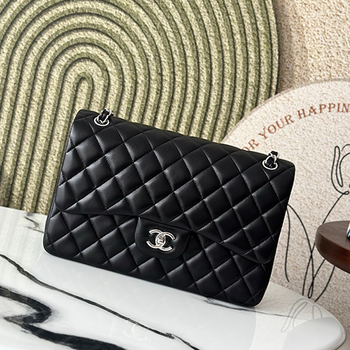 [홍콩명품.CHANEL] 샤넬 25SS 로고 퀄팅 레더 가죽 토트백 크로스백 (블랙-은장), BGM5453, YF, 홍콩명품가방,명품쇼핑몰,크로스백,핸드백,구매대행