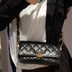 [홍콩명품.CHANEL] 샤넬 25SS 로고 퀄팅 레더 가죽 미니 크로스백 (블랙-금장), BGM5465, YF, 홍콩명품가방,명품쇼핑몰,크로스백,핸드백,구매대행