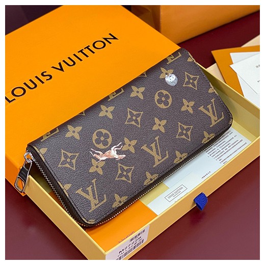 [홍콩명품.LOUIS VUITTON] 루이비통 25SS 로고 모노그램 ZIPPY HORIZONTAL 장지갑 M27226 (브라운), BGM5507, BDA, 명품지갑,홍콩명품,사이트,명품쇼핑몰