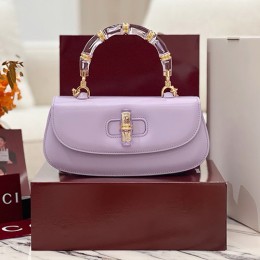 [홍콩명품.Gucci] 구찌 25SS 로고 레더 가죽 핸드백 크로스백 827750 (퍼플), BGM5532, BDA, 홍콩명품가방,명품쇼핑몰,크로스백,핸드백,구매대행