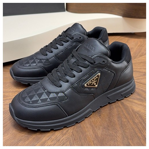 [홍콩명품,PRADA] 프라다 25SS 삼각로고 레더 가죽 스니커즈 운동화 (8컬러), SE6017, S2, 명품스니커즈,운동화,구두,로퍼,하이탑,신발