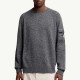 [홍콩명품.MONCLER] 몽클레어 25SS 로고 니트 스웨터 (그레이), BM24281, JL, 레플리카의류,미러급사이트