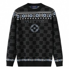 [홍콩명품.LOUIS VUITTON] 루이비통 26SS 로고 SKI 니트 스웨터 1AGJUA (블랙), BM24368, 레플리카의류,미러급사이트
