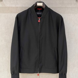 [홍콩명품, KITON] 키톤 26SS 로고 봄버 자켓 (블랙), BM24373, 레플리카의류,미러급사이트