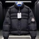 [홍콩명품.MONCLER] 몽클레어 26SS 로고 터틀넥 다운 패딩 자켓 (블랙), BM24403, 레플리카의류,미러급사이트