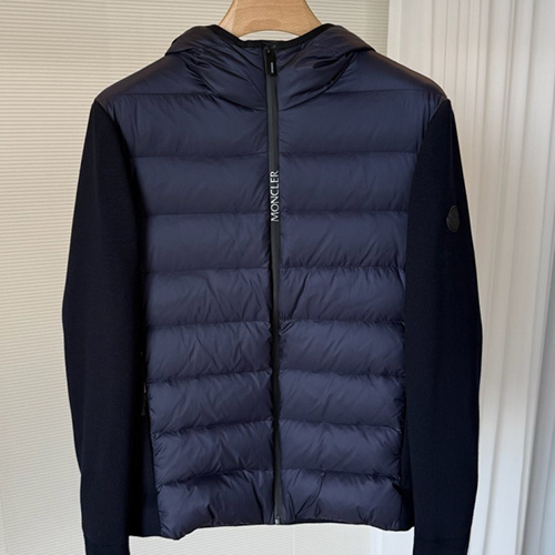 [홍콩명품.MONCLER] 몽클레어 26SS 로고 레이어드 후드 다운 패딩 자켓 (2컬러), BM24466, HH, 레플리카의류,미러급사이트