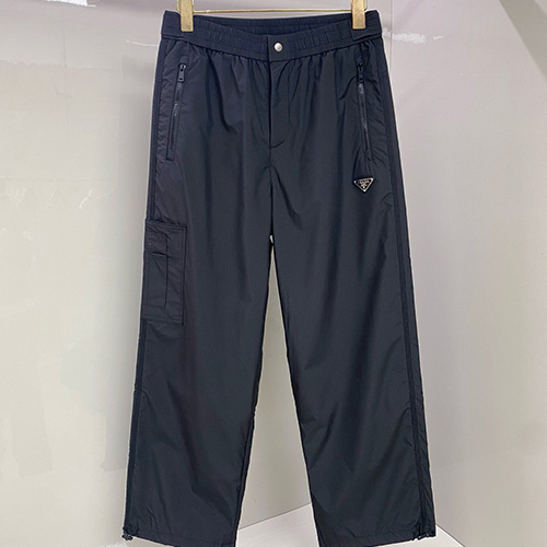 [홍콩명품,PRADA] 프라다 26SS 삼각로고 조거 팬츠 바지 (블랙), BM24481, HH, 레플리카의류,미러급사이트