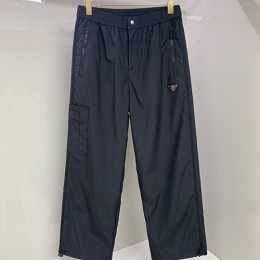 [홍콩명품,PRADA] 프라다 26SS 삼각로고 조거 팬츠 바지 (블랙), BM24481, HH, 레플리카의류,미러급사이트