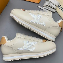 [홍콩명품.LOUIS VUITTON] 루이비통 26SS 로고 남여 BUTTERSOFT 스니커즈 운동화 (베이지), SE6040, PMD, 명품스니커즈,운동화,구두,로퍼,하이탑,신발