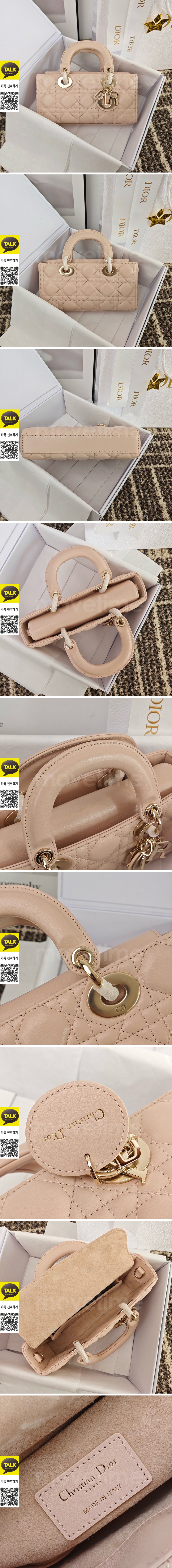 [홍콩명품,Christian Dior] 디올 26SS 로고 Lady D-Joy 토트백 핸드백 (핑크), BGM5561, BDA, 홍콩명품가방,명품쇼핑몰,크로스백,핸드백,구매대행