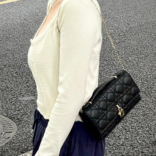 [홍콩명품,Christian Dior] 디올 26SS 로고 My Dior 토트백 핸드백 (블랙), BGM5564, BDA, 홍콩명품가방,명품쇼핑몰,크로스백,핸드백,구매대행