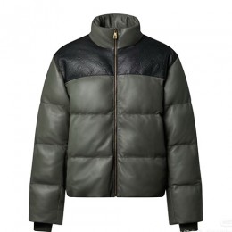 [홍콩명품.LOUIS VUITTON] 루이비통 26SS 로고 모노그램 레더 가죽 다운 패딩 자켓 1AJBRS (4컬러), BM24497, TOM, 레플리카의류,미러급사이트