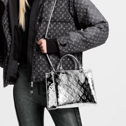 [홍콩명품.LOUIS VUITTON] 루이비통 26SS 로고 모노그램 온더고 토트백 핸드백 M26373 (실버), BGM5566, B3, 홍콩명품가방,명품쇼핑몰,크로스백,핸드백,구매대행