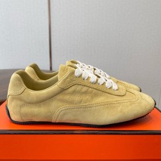 [홍콩명품.Hermes] 에르메스 26SS 로고 남여 레더 가죽 스니커즈 운동화 (베이지), SE6081, GHS, 명품스니커즈,운동화,구두,로퍼,하이탑,신발