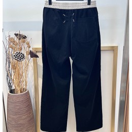 [가격문의][홍콩명품.Maison Margiela] 메종마르지엘라 26SS 로고 오버핏 코드류이 골덴 조거 팬츠 바지 (블랙), BM24519, YS, 레플리카의류,미러급사이트